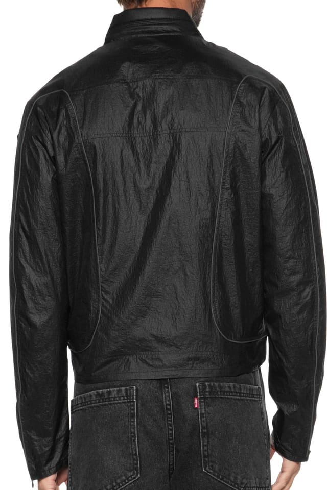Diesel Diesel Men's Motor Cross Style Regular Fit Jacket in Black - 2