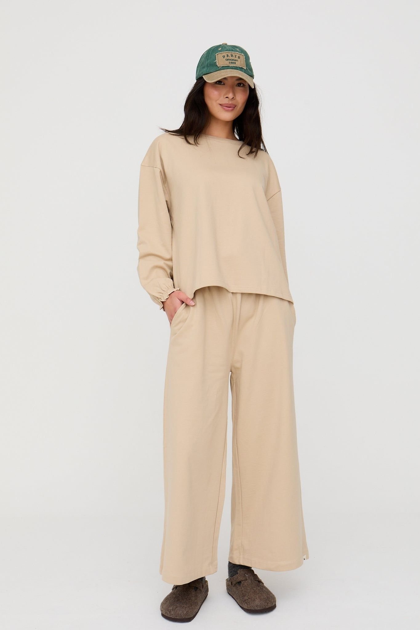 Turtledove London Turtledove London Women's Noor Stone Trouser - 3