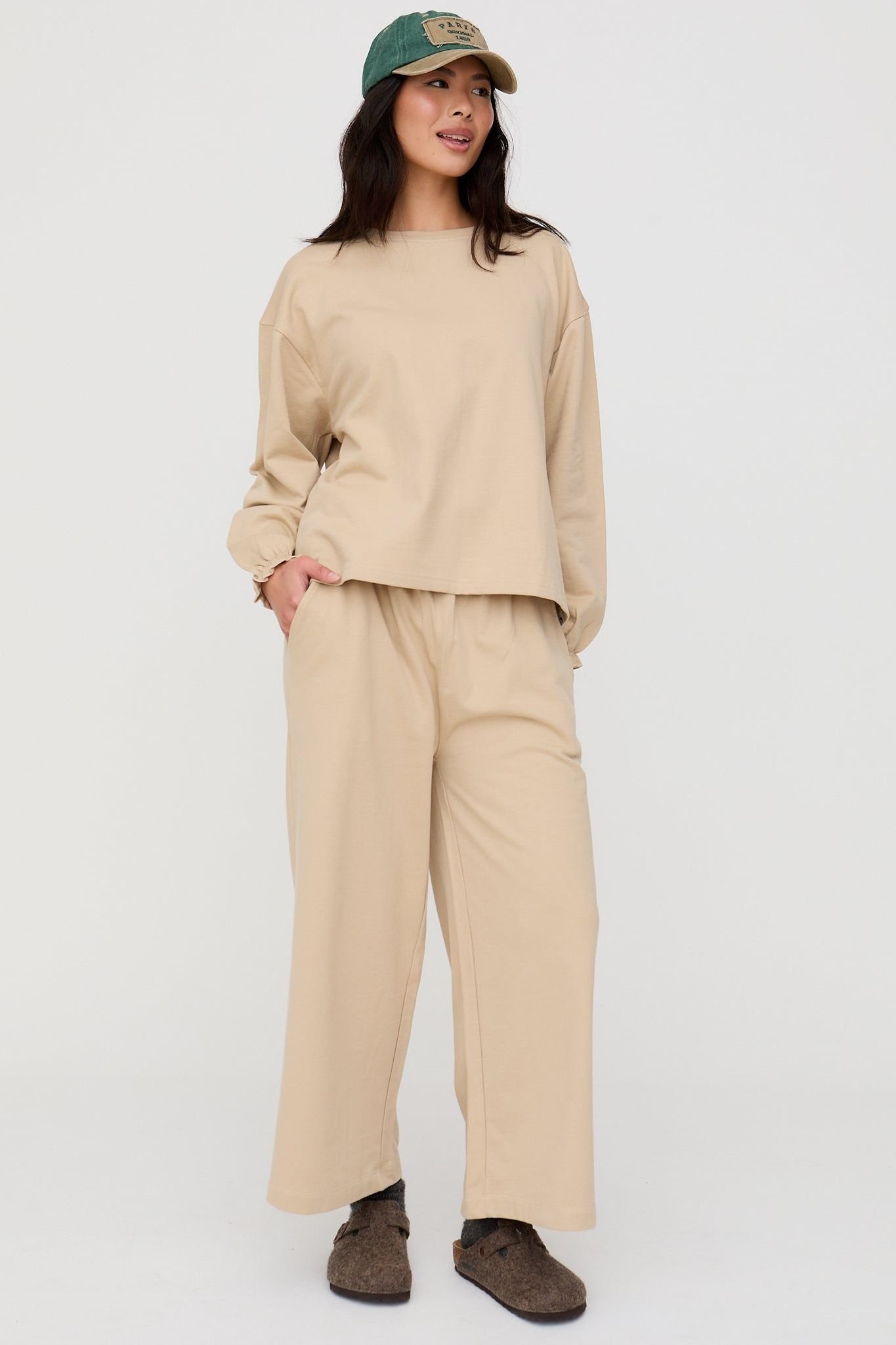 Turtledove London Turtledove London Women's Noor Stone Trouser - 4