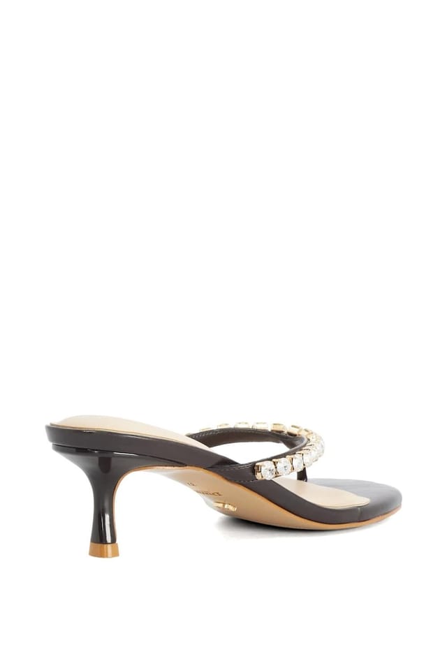 Dune London Dune London Women's 'Mimis' Leather Sandals in Brown - 3