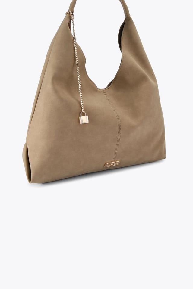 Carvela Carvela Women's 'Cassia Hobo Bag' Suedette in Camel - 2