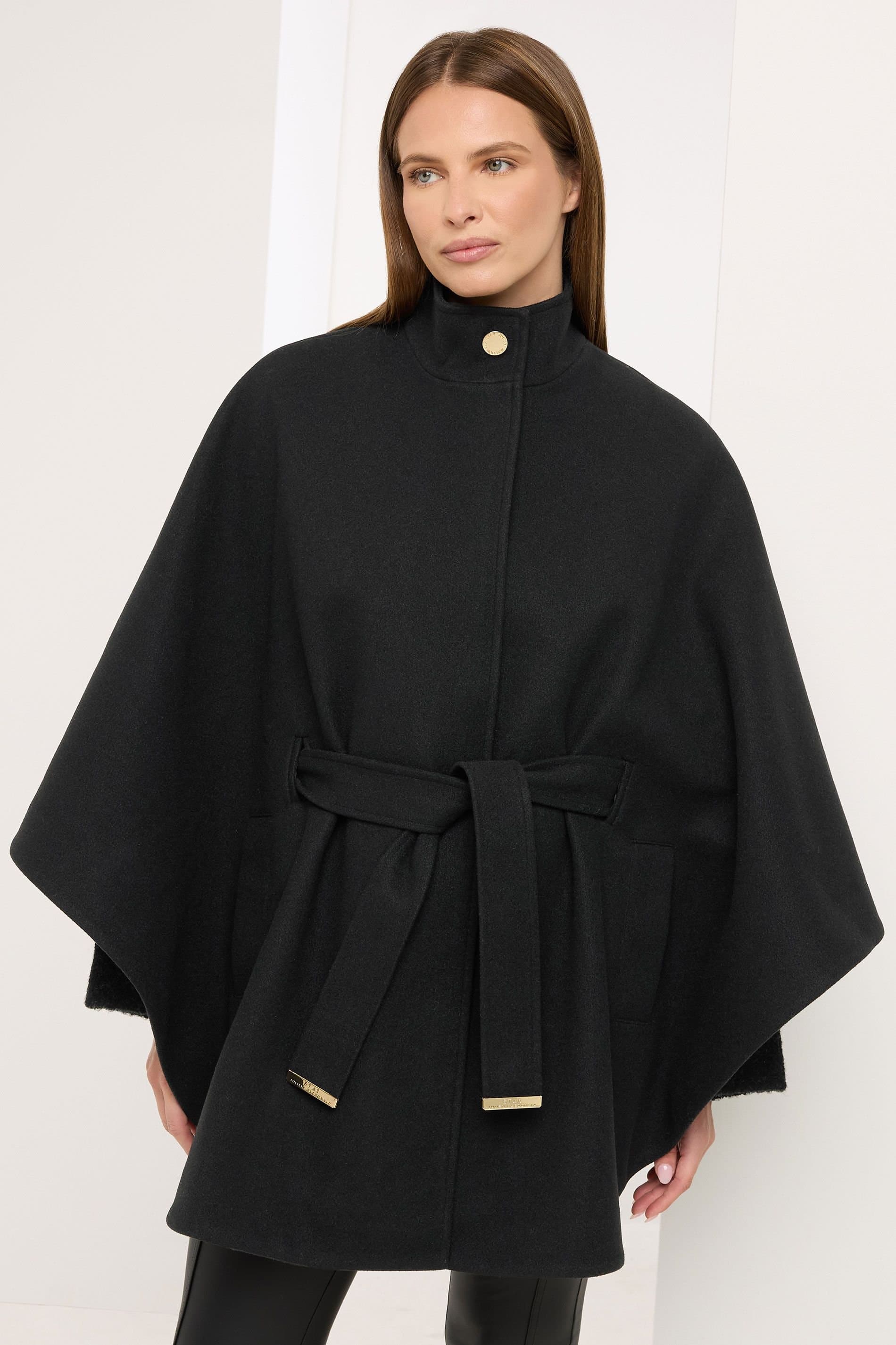 Star By Julien Macdonald Star by Julien Macdonald Women's Cape Jacket in Black