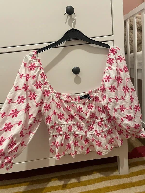 ASOS Pink flower top