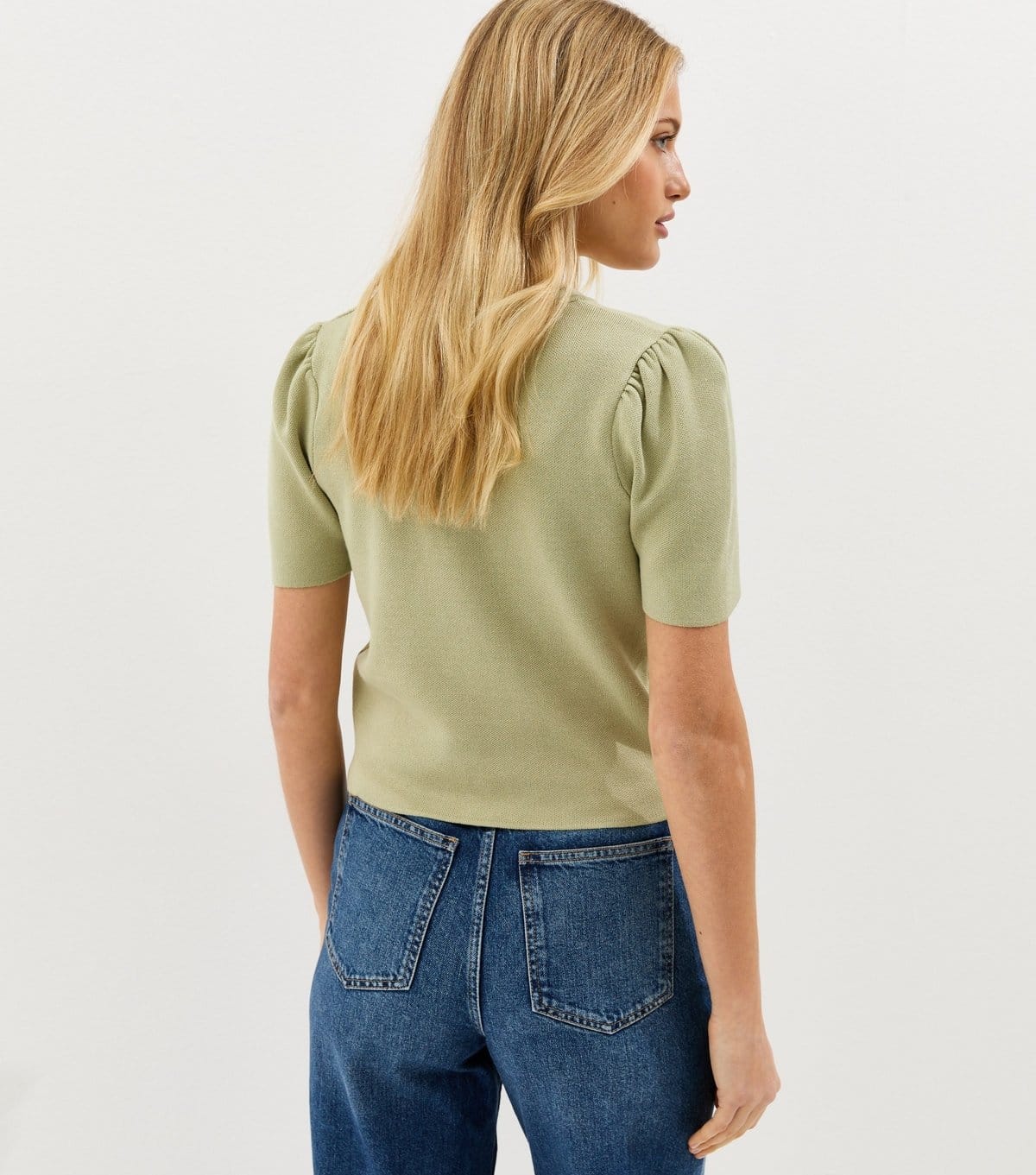 New Look Women's Light Green Lightweight Short Sleeve Cardigan New Look - 4