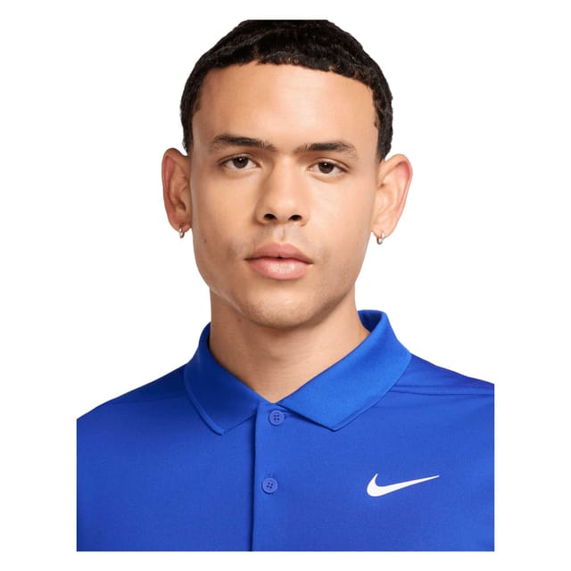 Nike Nike Men's Victory Solid Polo Shirt in Royal - 3