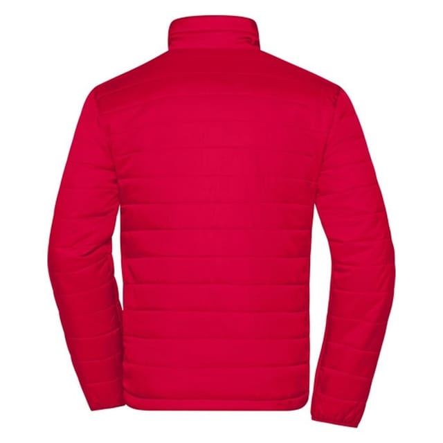 James and Nicholson James and Nicholson Men's Padded Jacket in Red - 2