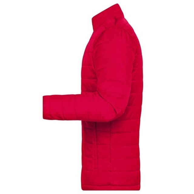 James and Nicholson James and Nicholson Men's Padded Jacket in Red - 3