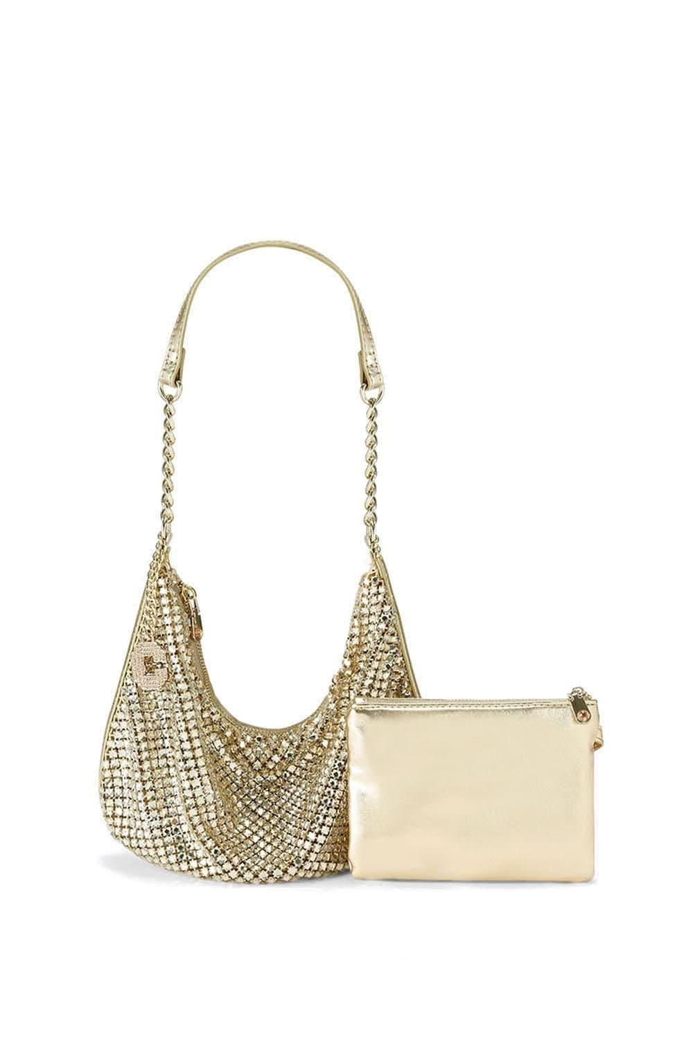 Carvela Carvela Women's 'Ciao Shoulder Bag' in Bronze