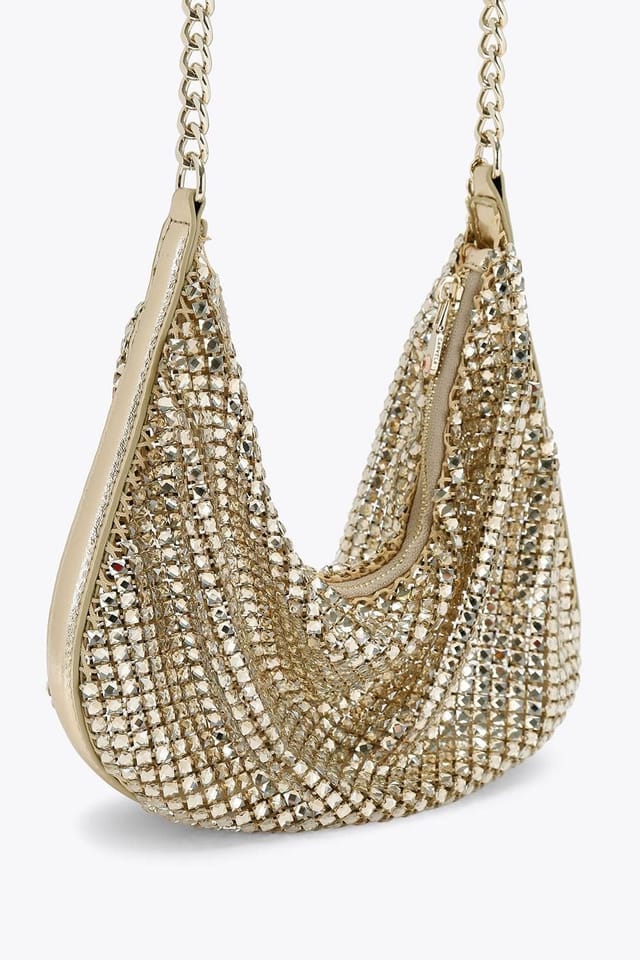 Carvela Carvela Women's 'Ciao Shoulder Bag' in Bronze - 3
