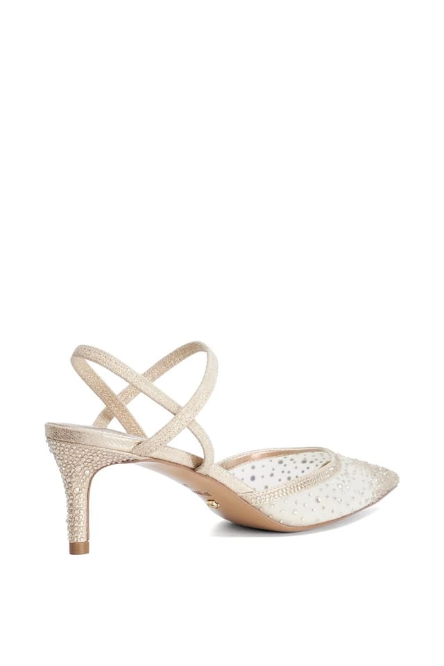 Dune London Dune London Women's 'Charismatic' Strappy Heels in Metallics - 3