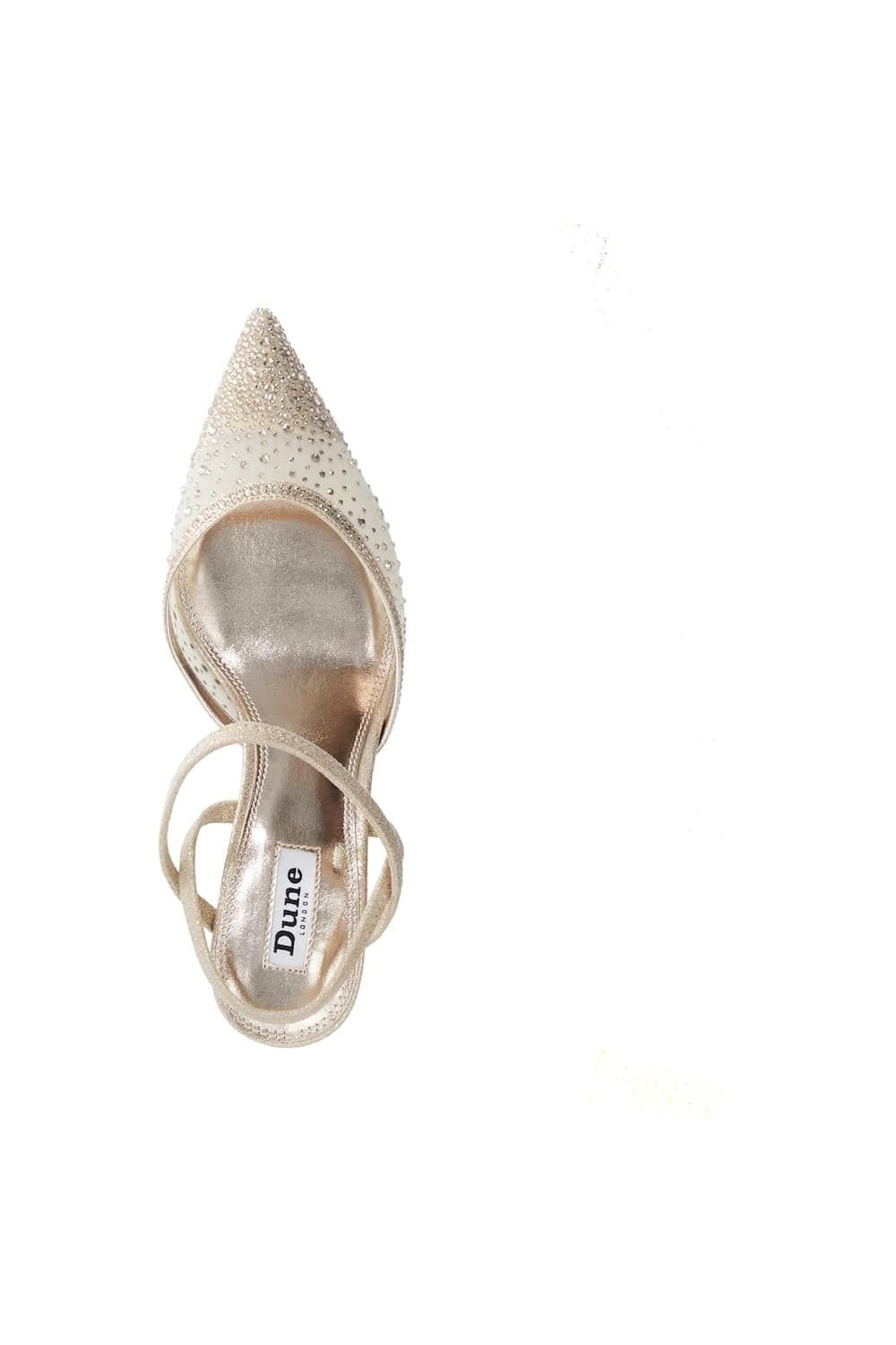 Dune London Dune London Women's 'Charismatic' Strappy Heels in Metallics - 4