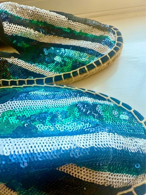 ASOS Beautiful sequin summer holiday shoes - 1