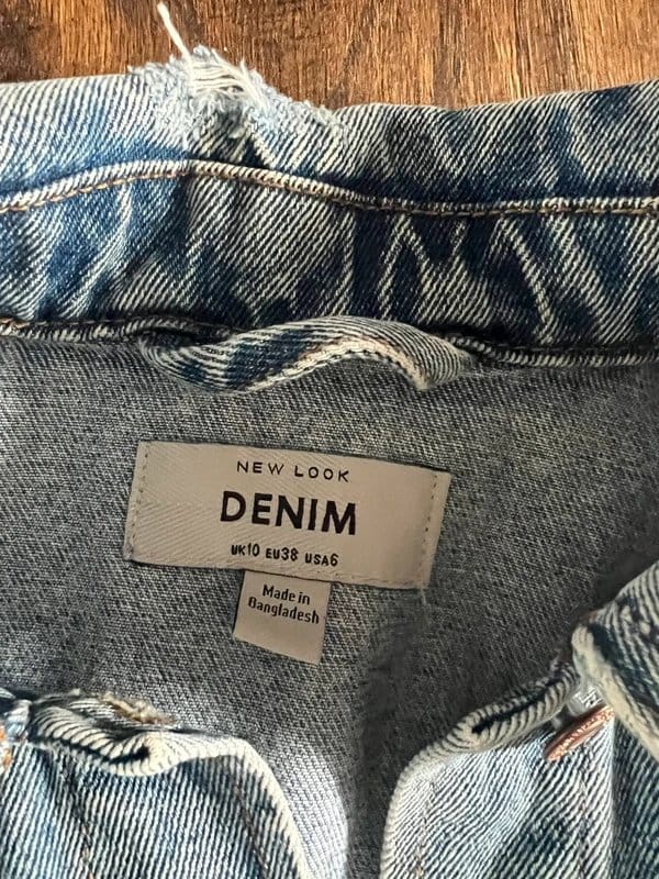New Look Light Blue Oversize Denim Jacket