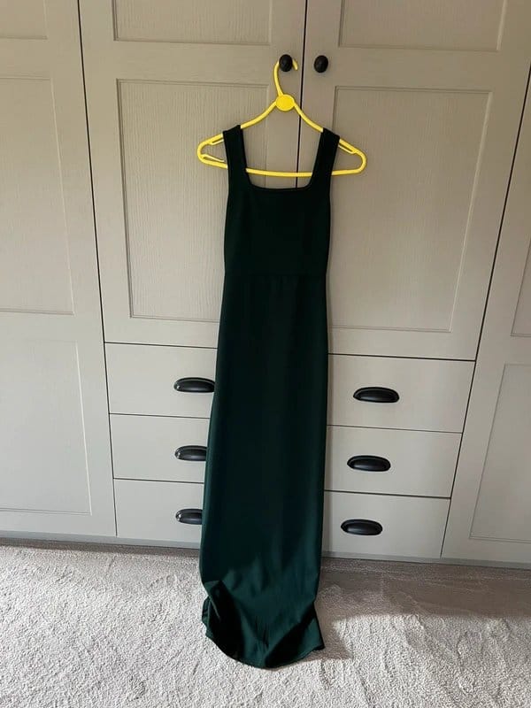 Femme Luxe Dark Green Evening Dress Size 6