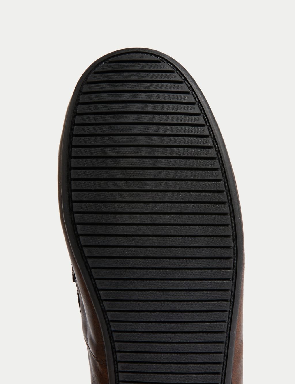 Marks & Spencer M&S Moccasin Slippers with Freshfeet™ Tan - 3