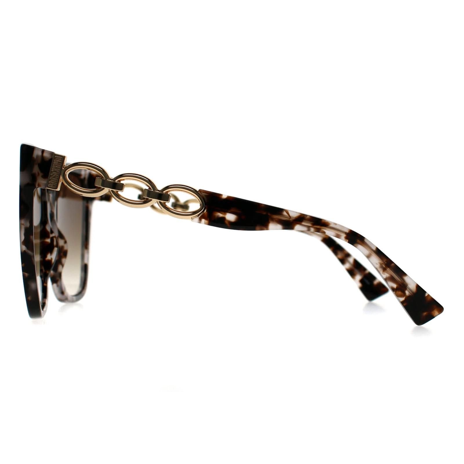 Moschino Moschino Women's Square Pink Havana Brown Gradient MOS098/S - 3