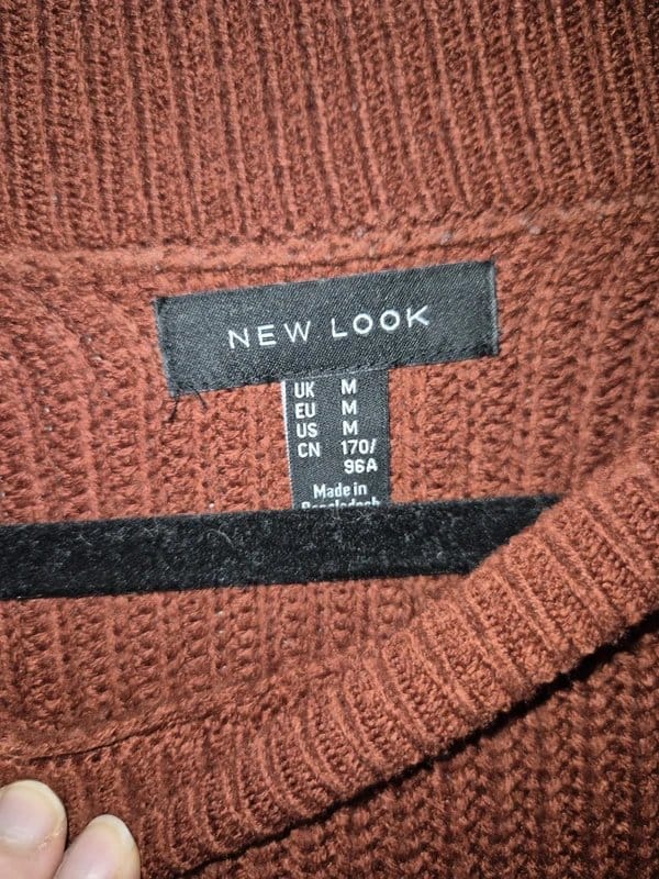 New Look Red Knitted Jumper