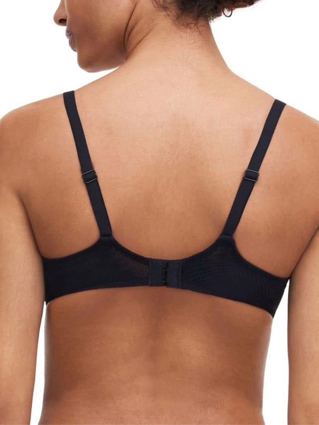 Chantelle Chantelle Women's Fleurs Half Cup Balcony Bra in Black - 3