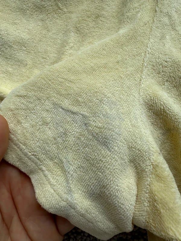 Bershka Bershka butter yellow velvet shorts - size small S