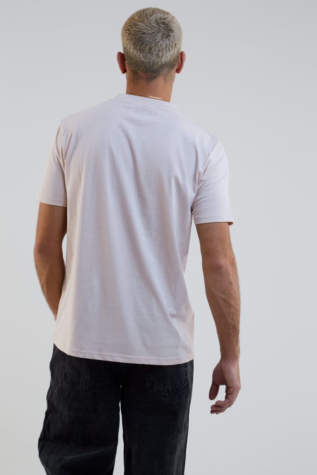BCouture BCouture Men's Regular Fit Cotton T-Shirt in Stone - 3