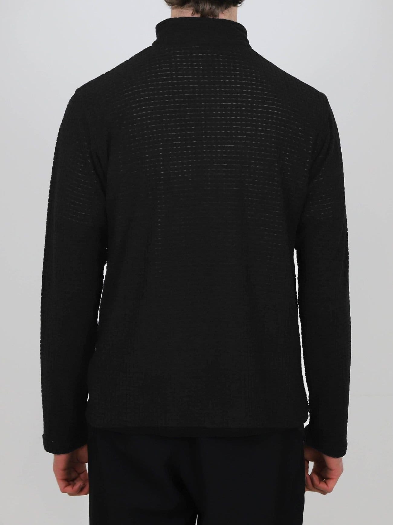 North Peak North Peak Men's Darlo 1/4 Zip Navy in Black - 4