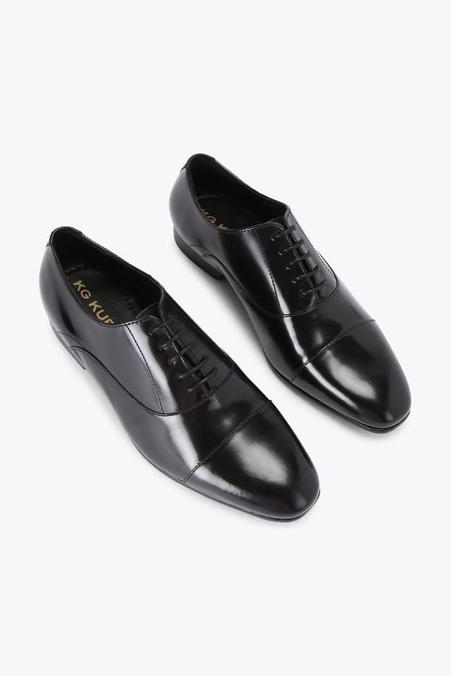 KG Kurt Geiger KG Kurt Geiger Men's 'Josh' Leather Shoes in Black - 2