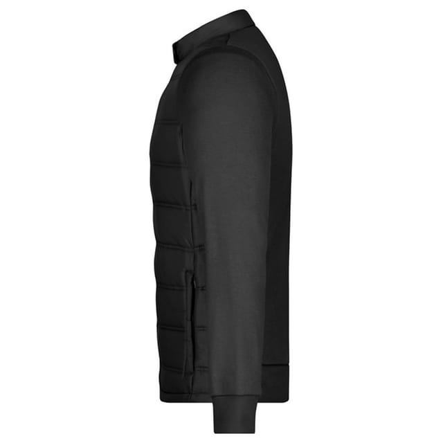 James and Nicholson James and Nicholson Men's Hybrid Jacket in Black - 3