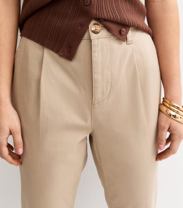 New Look Women's Petite Stone Chino Trousers New Look - 2