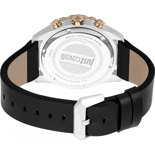 Just Cavalli Just Cavalli Men's JC1G214L0025 42mm Quartz Watch in Black - 2