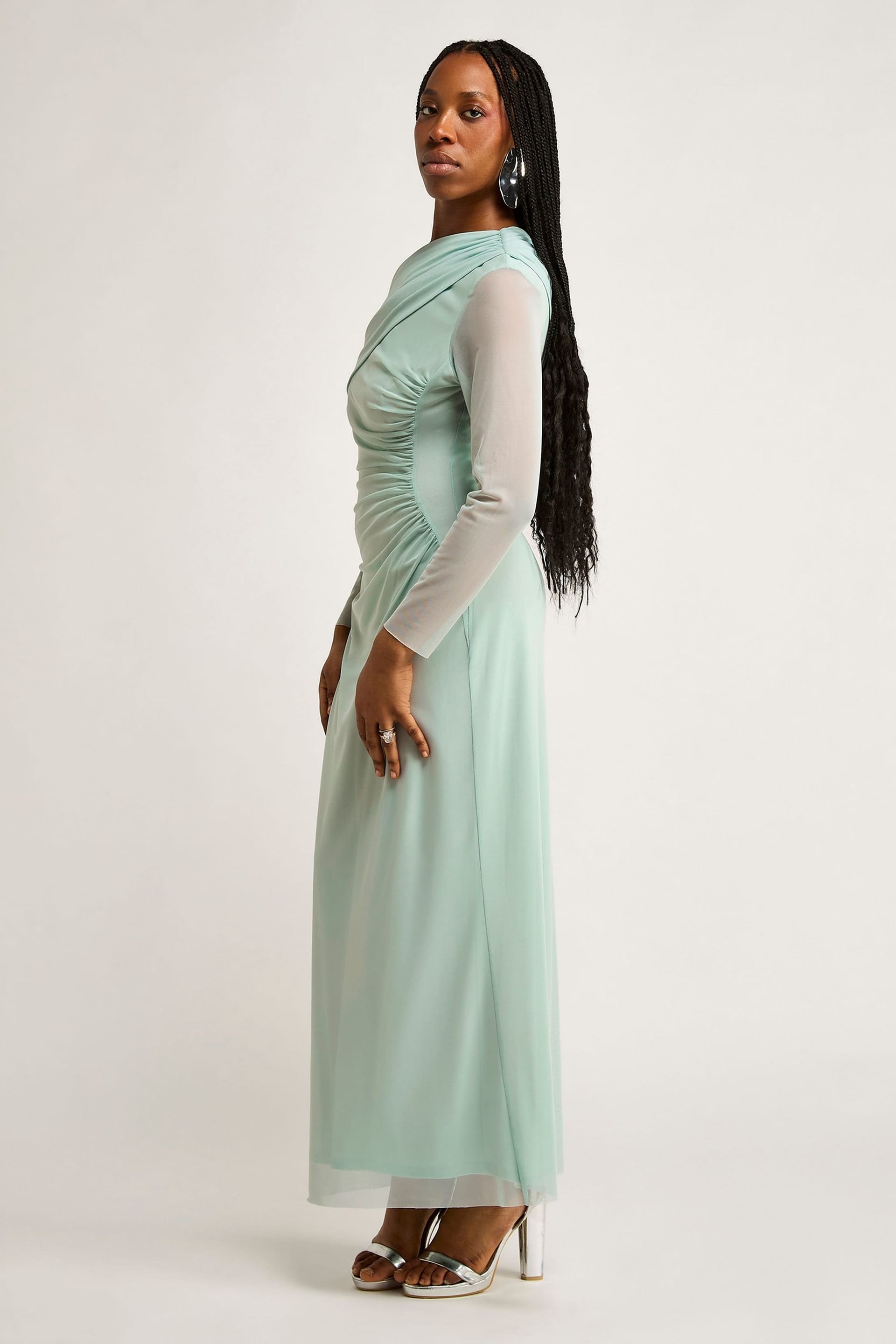 GWD by GEORGE W. DAVIES GWD by GEORGE W. DAVIES Women's GWD Vanessa Mint Maxi Dress in Green - 4