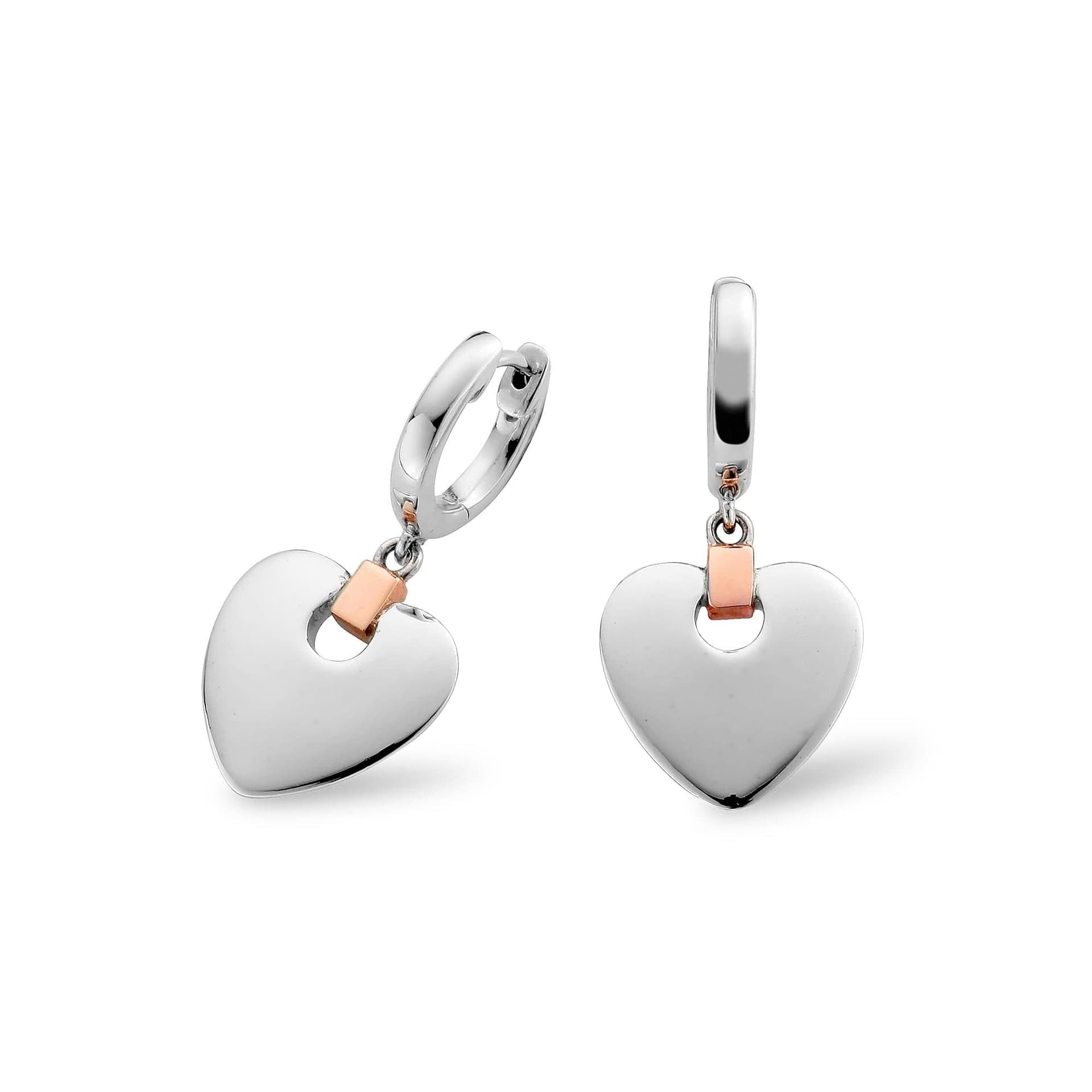 Clogau Clogau Women's Cariad Sterling Silver Drop Earrings in Metallics