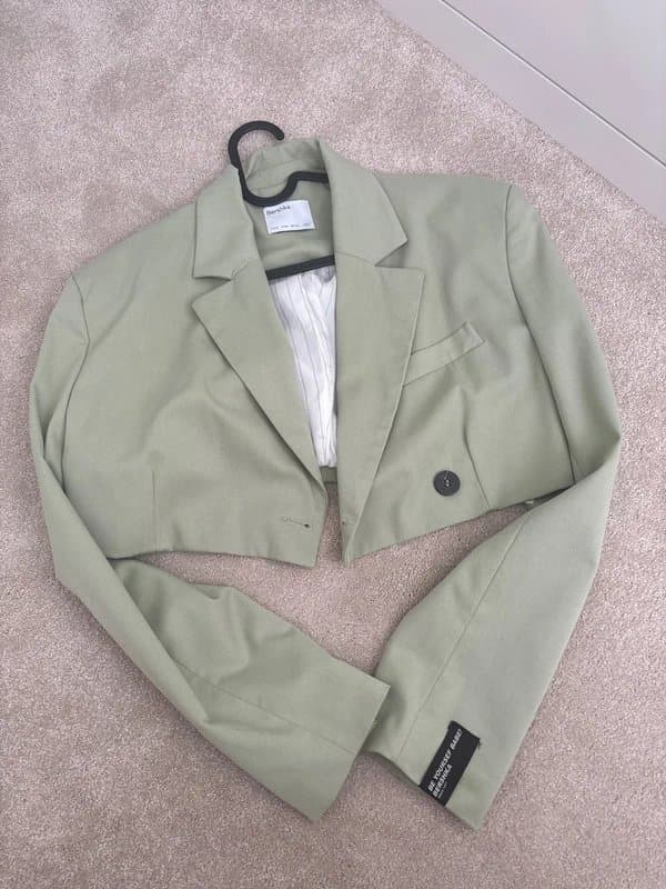 Bershka Crop blazer
