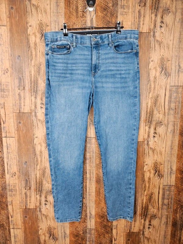 DKNY DKNY Jeans Blue Denim - Bleecker Skinny Slim Fit Stretch Mens 34x39