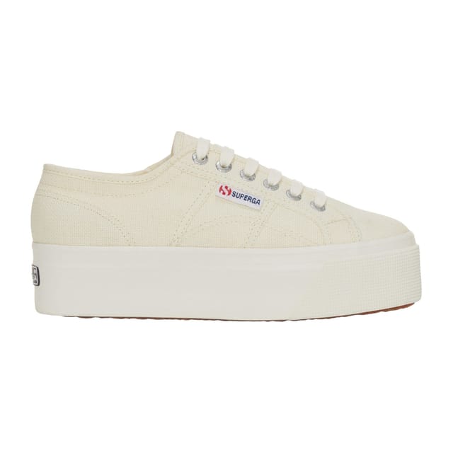 Superga Superga Women's 2790 Linea Up Down Trainers in Beige - 2