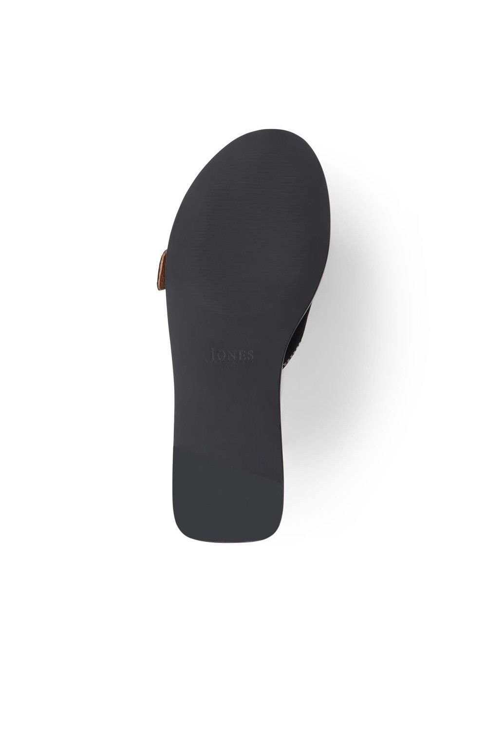Jones Bootmaker Jones Bootmaker Women's Georgette Leather Mules in Black - 4