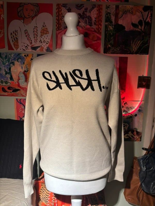 Bershka Graphic Knit