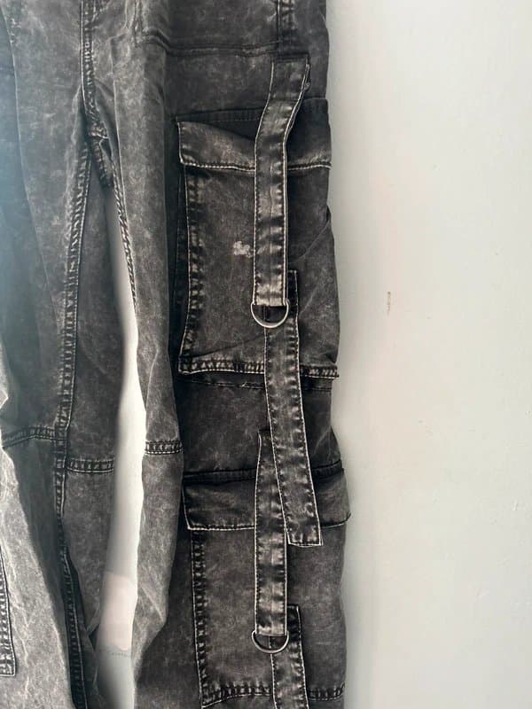 Bershka black denim jeans