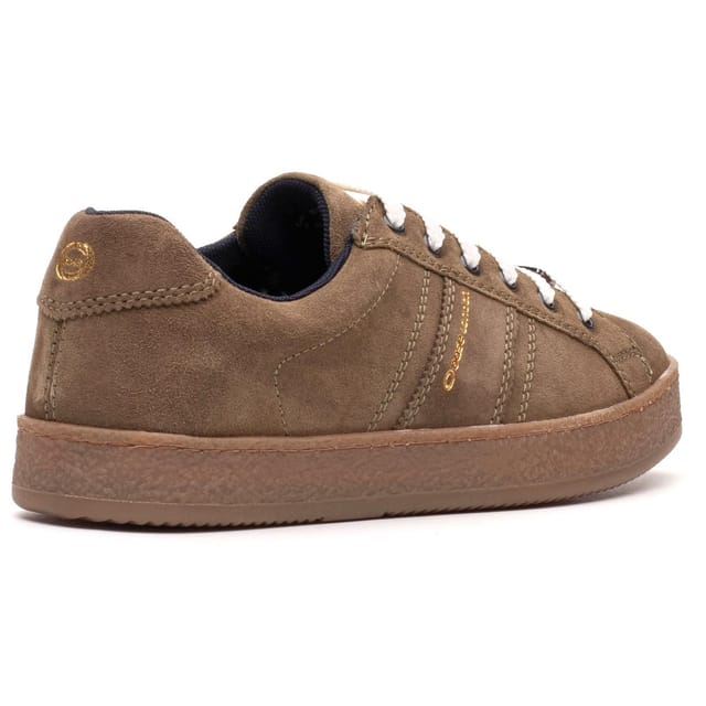 Base London Base London Men's Hopper Cupsole Trainer in Khaki - 3