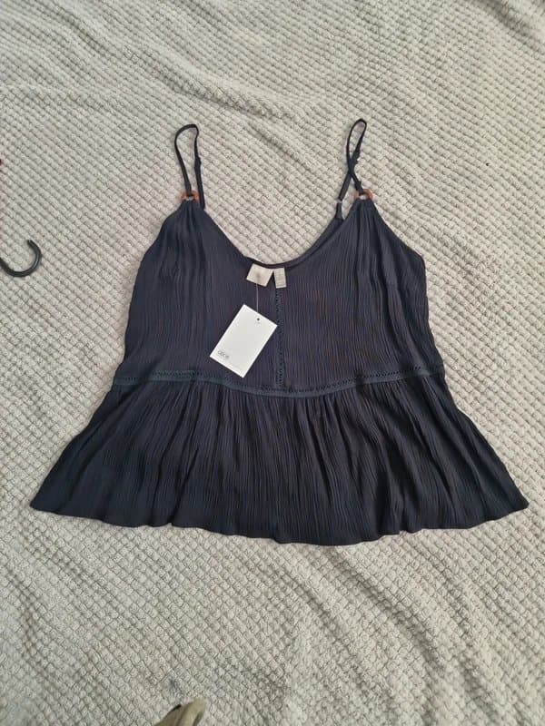 ASOS Asos black cami top BNWT