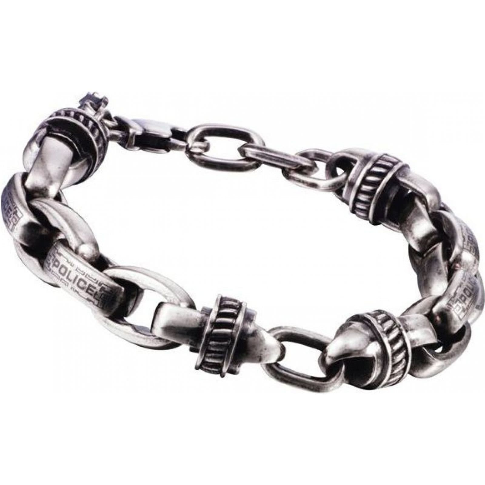 Police Police Men's PJ22257BSS-01 Bracelet in Silver