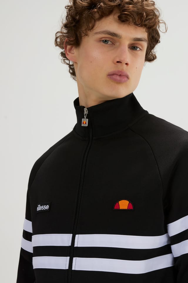 Ellesse Ellesse Men's Rimini Track Jacket in Black - 3