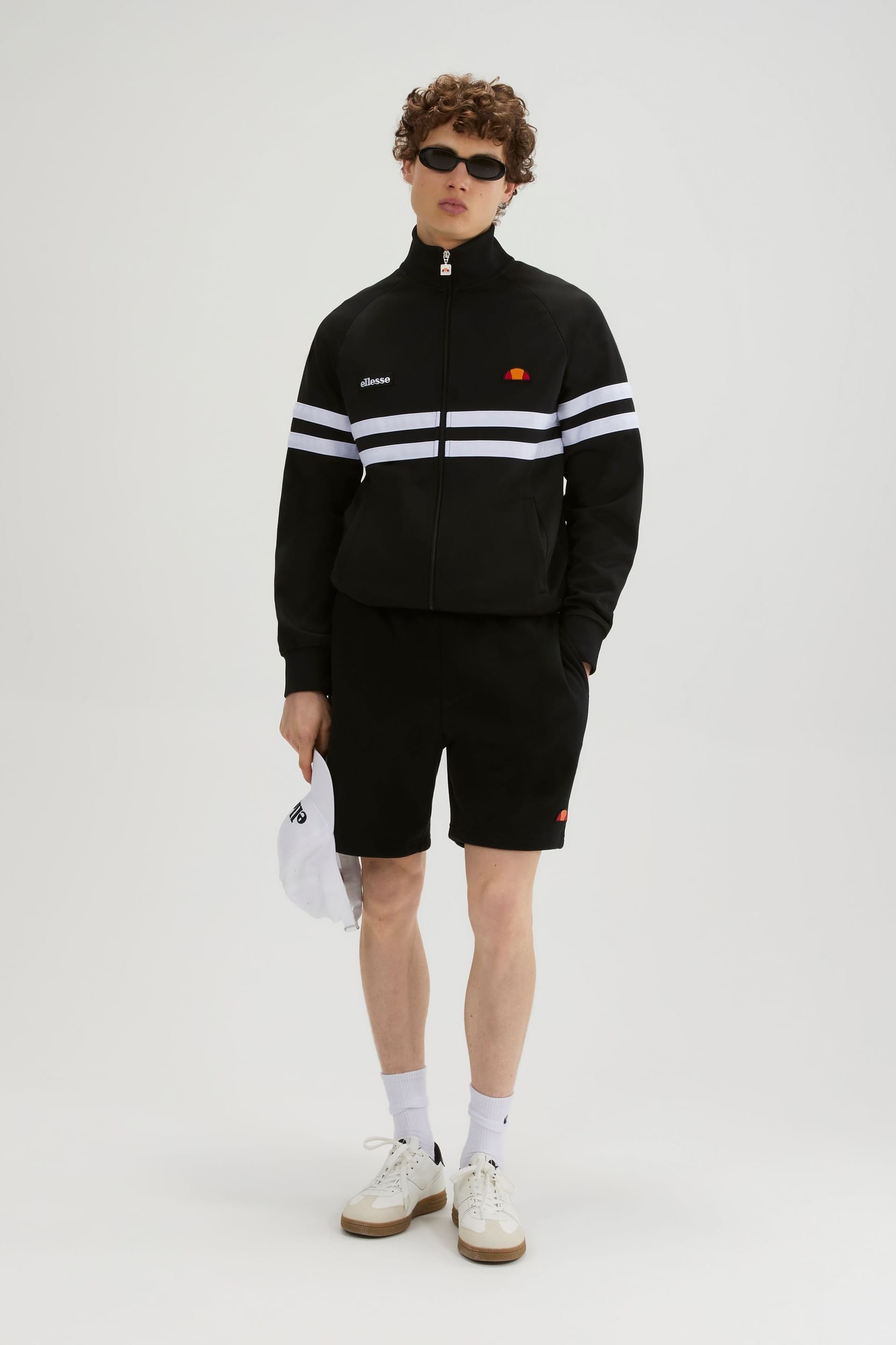 Ellesse Ellesse Men's Rimini Track Jacket in Black - 4