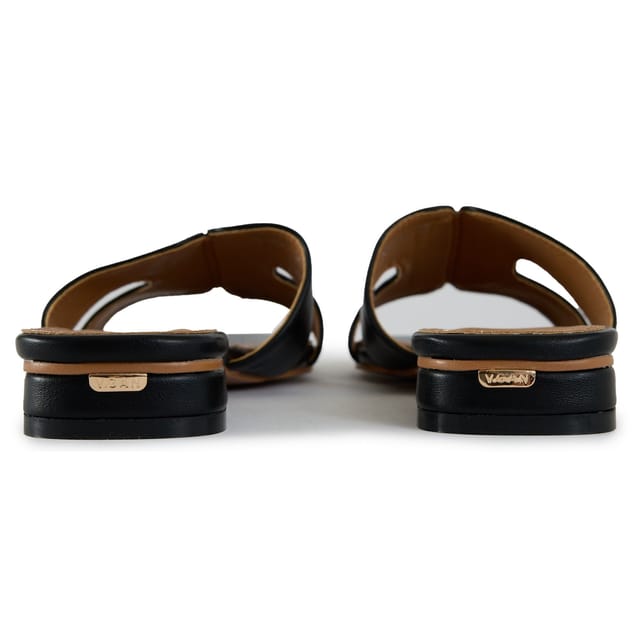 V.GAN V.GAN Women's Bok 2 Slide Sandals in Black - 3