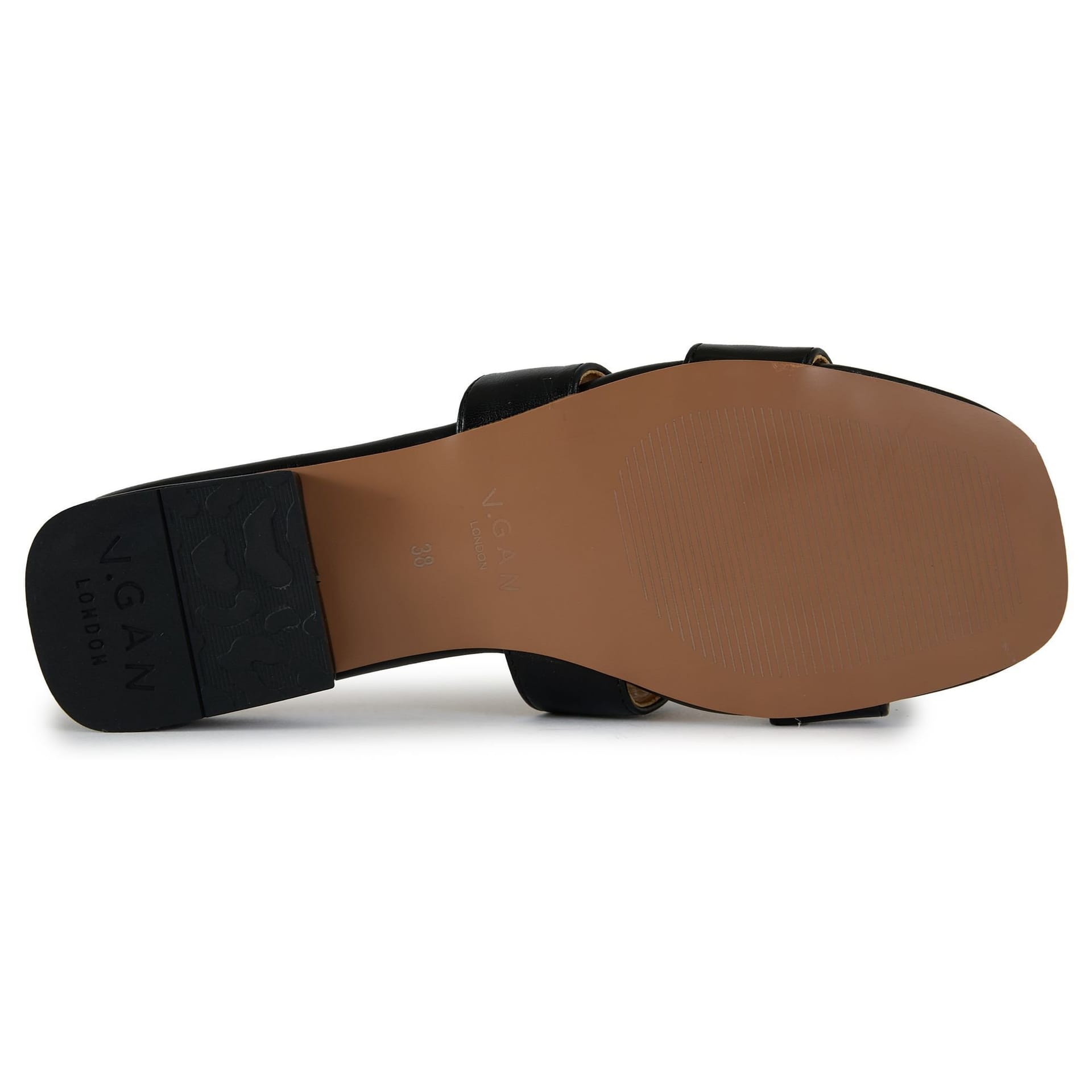 V.GAN V.GAN Women's Bok 2 Slide Sandals in Black - 4