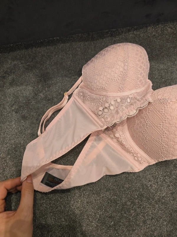 New Look New look corset style bra push up 36B blush pink