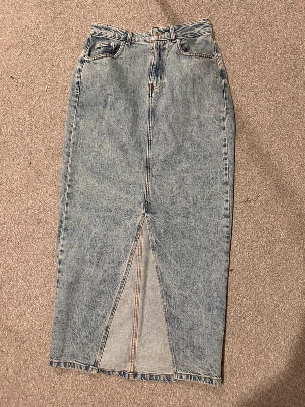 ASOS Design Denim Skirt