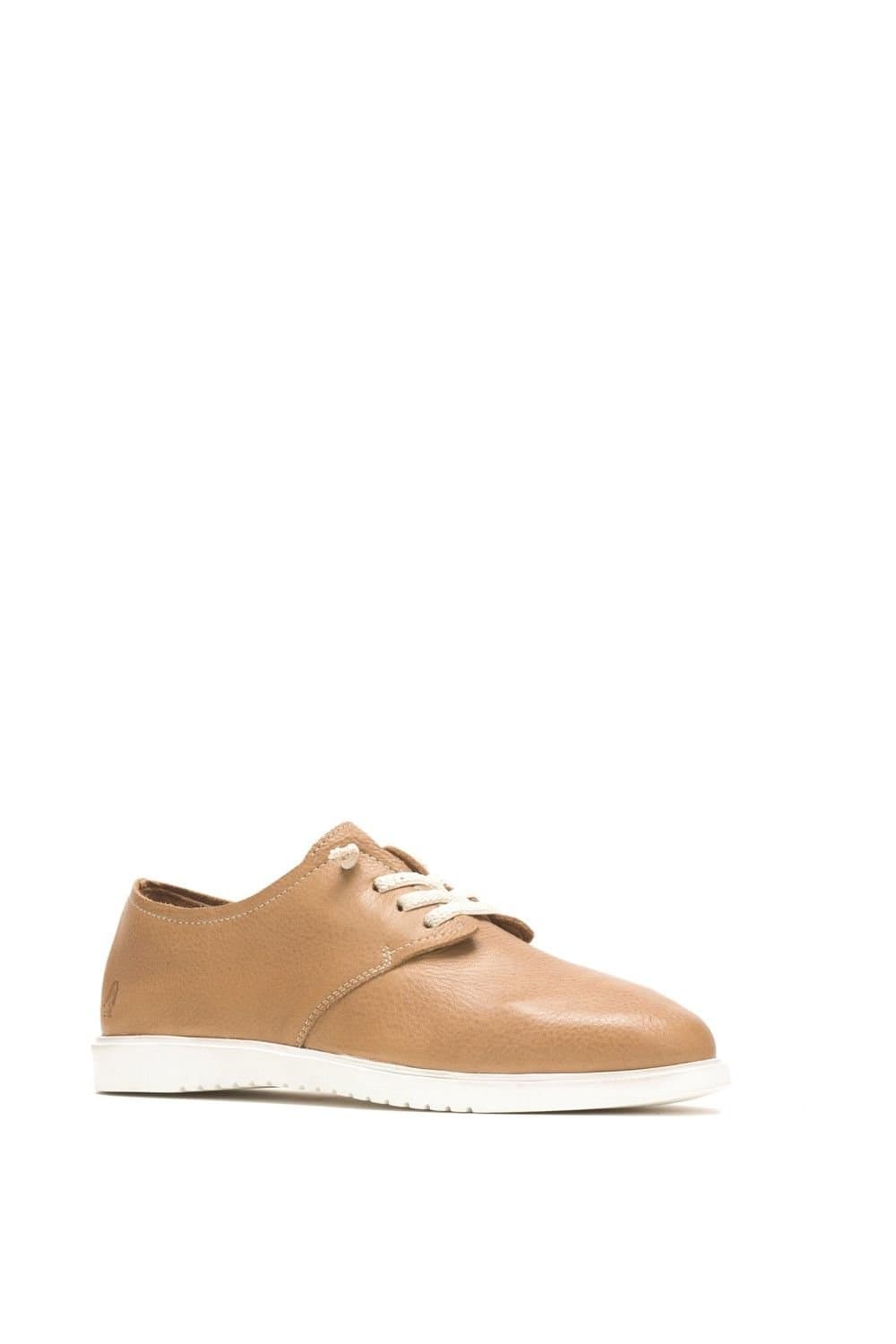 Hush Puppies Hush Puppies Women's 'Everyday' Smooth Leather Lace Shoes in Tan