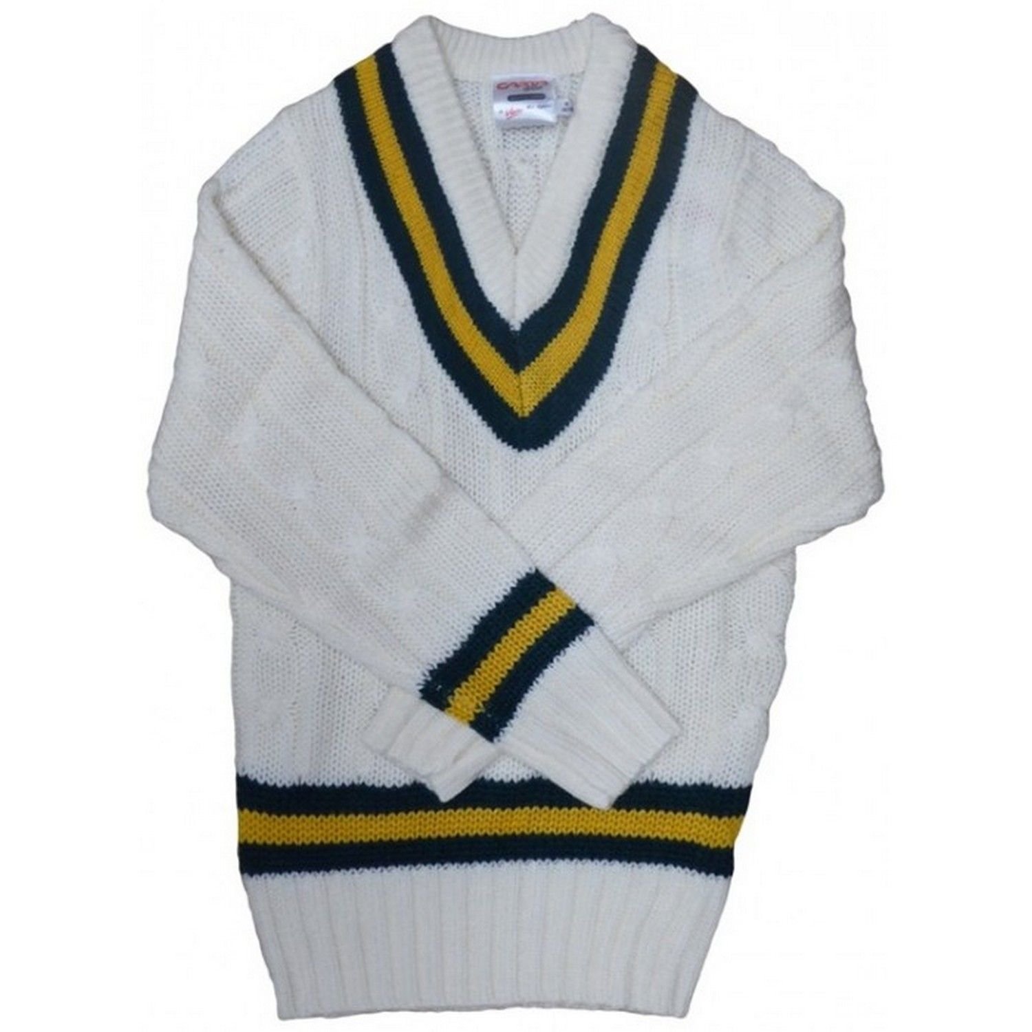 Carta Sport Carta Sport Men's Cricket Jumper in White - 2