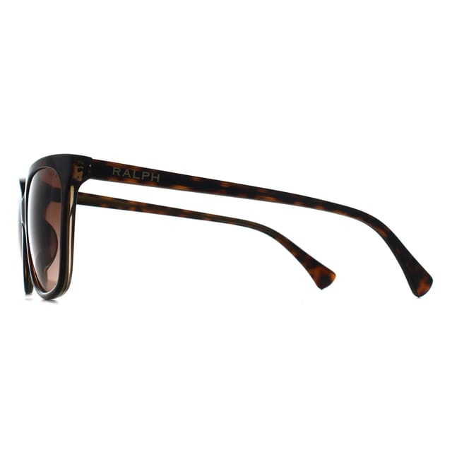 Ralph by Ralph Lauren Ralph by Ralph Lauren Women's Square Dark Havana On Transparent Gradient Brown RA5343U - 3