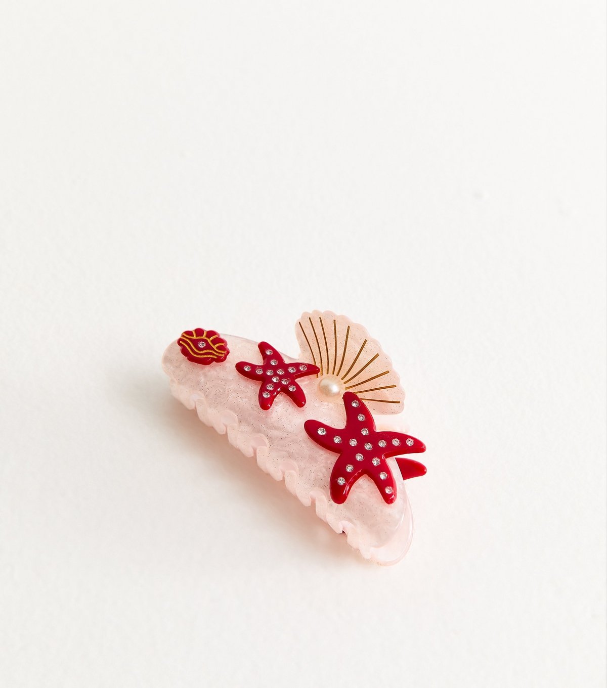 New Look Pink Diamanté Starfish Hair Claw Clip New Look - 3